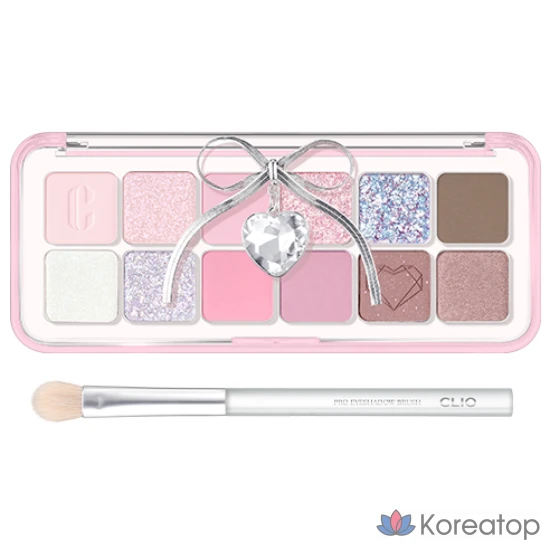 Палетка теней Clio Pro Eye Palette Air, 012 Crystal Paw, 1 шт.