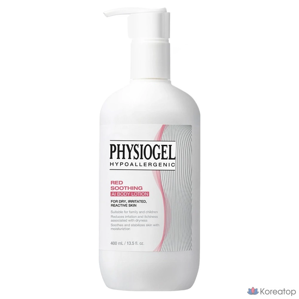 Успокаивающий лосьон для тела PHYSIOGEL Red, 400 мл, 1 шт.