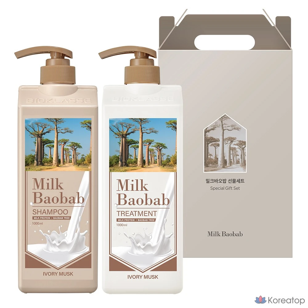 Milk Baobab Hair Ivory Musk, 1 комплект.