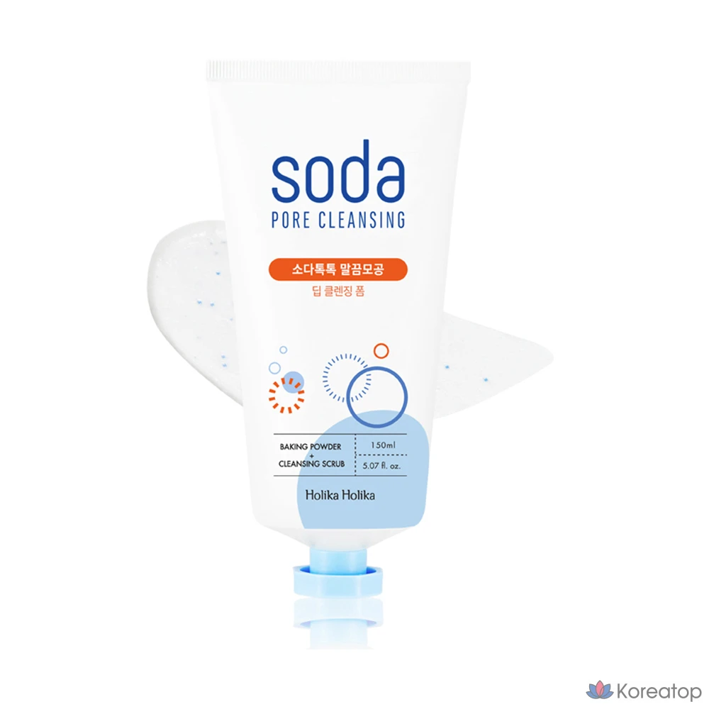 Holika Holika Soda Tok Tok Пенка для глубокого очищения пор, 150 мл, 1 шт.