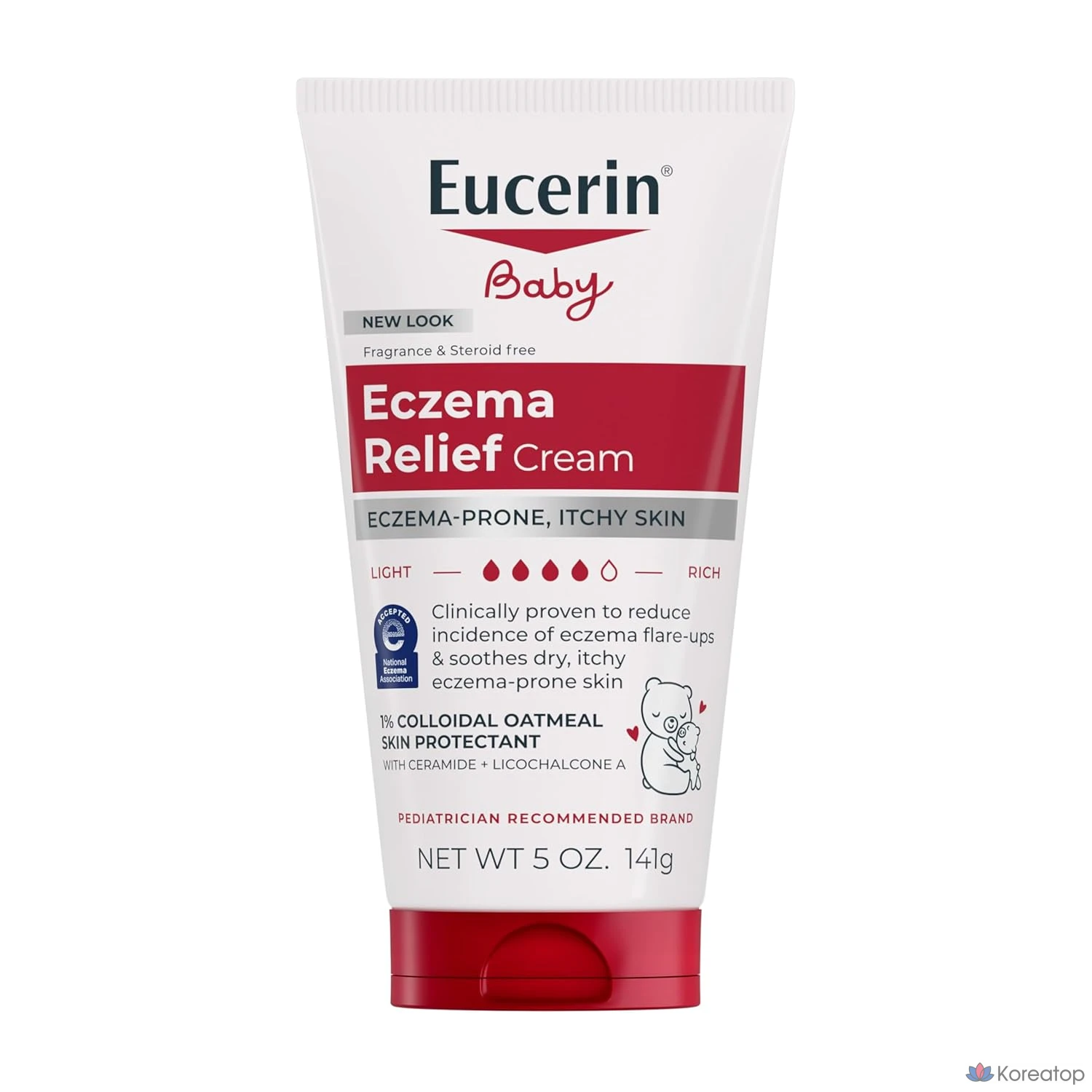 Крем для лица Eucerin Eczema Relief Cream Fragrance Free, 141 г, 1 шт.