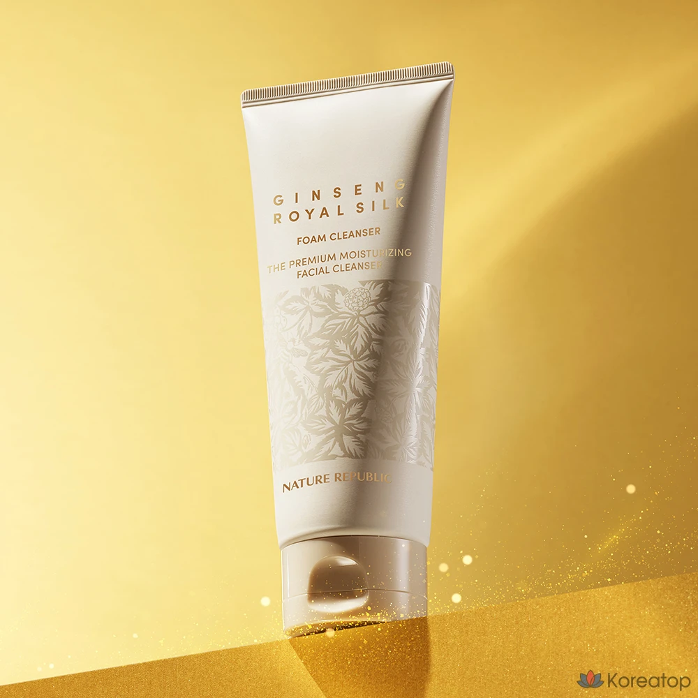 Пенка для умывания Nature Republic Jinsheng Royal Silk, 150 мл, 1 шт