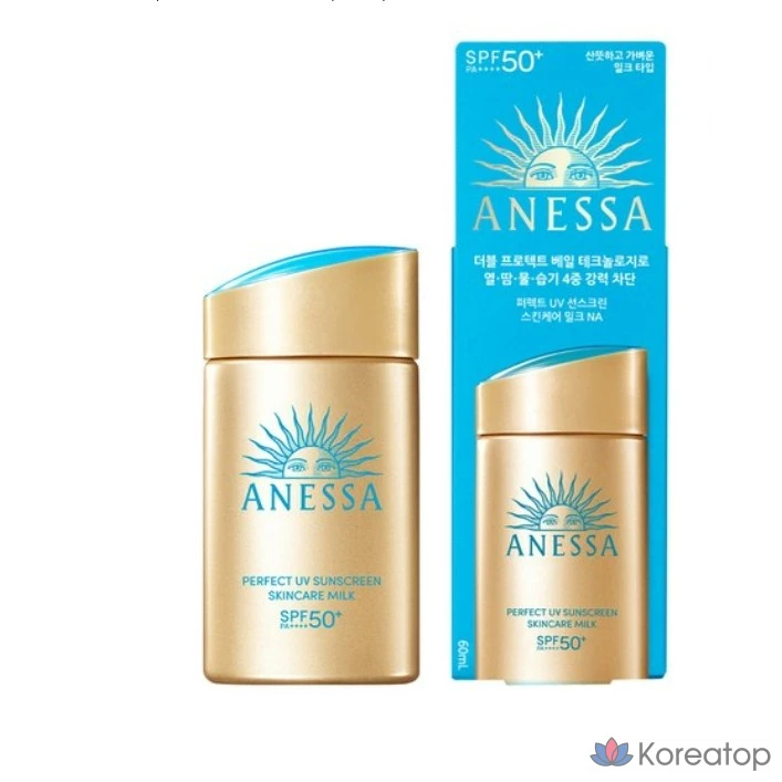 Солнцезащитный лосьон Anessa Long Lasting Moisture UV Protector Skin Lotion, 60 мл, 1 шт.