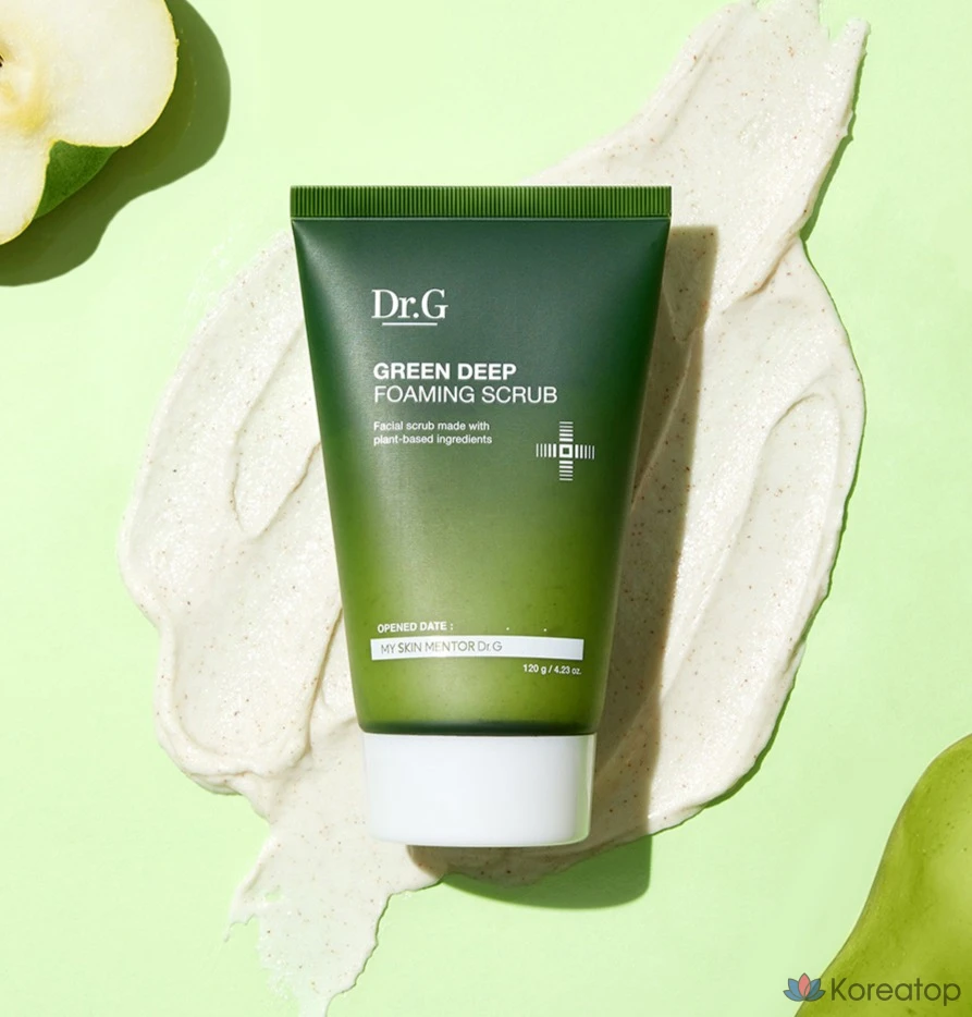 Пенящийся скраб Dr.G Green Deep, 120 г, 1 шт.