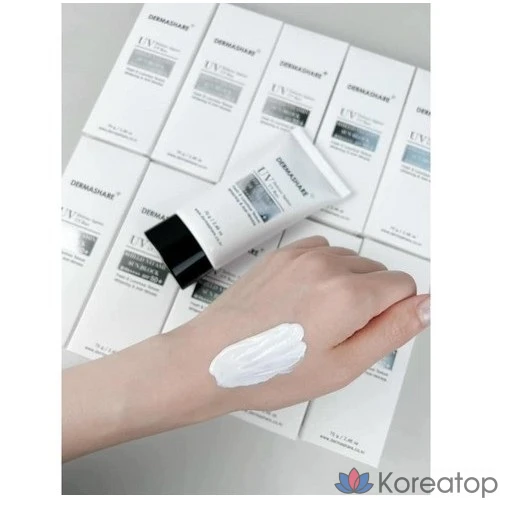 Солнцезащитный крем Dermashare UV Shield Vitamin Tone-Up SPF50+PA++++, 1 шт., 70 г