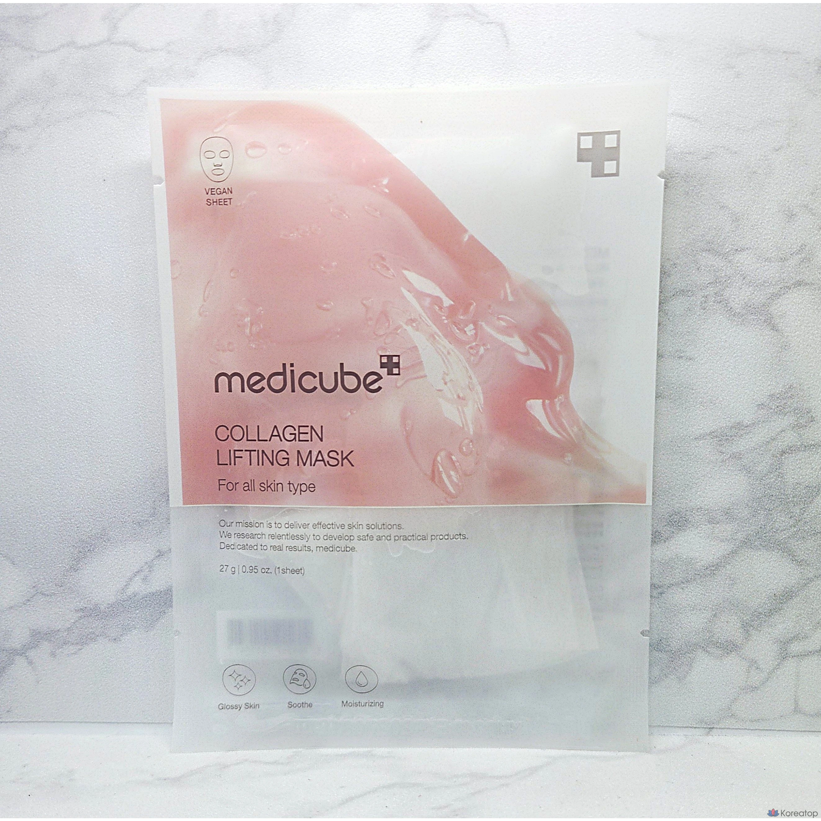 Тканевая маска для лица Medicube Collagen Lifting Mask, 30 шт., фото 2