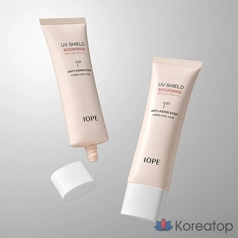 Солнцезащитный крем IOPE UV Shield Essential Tone-Up Sun SPF50+ PA++++, 50 мл