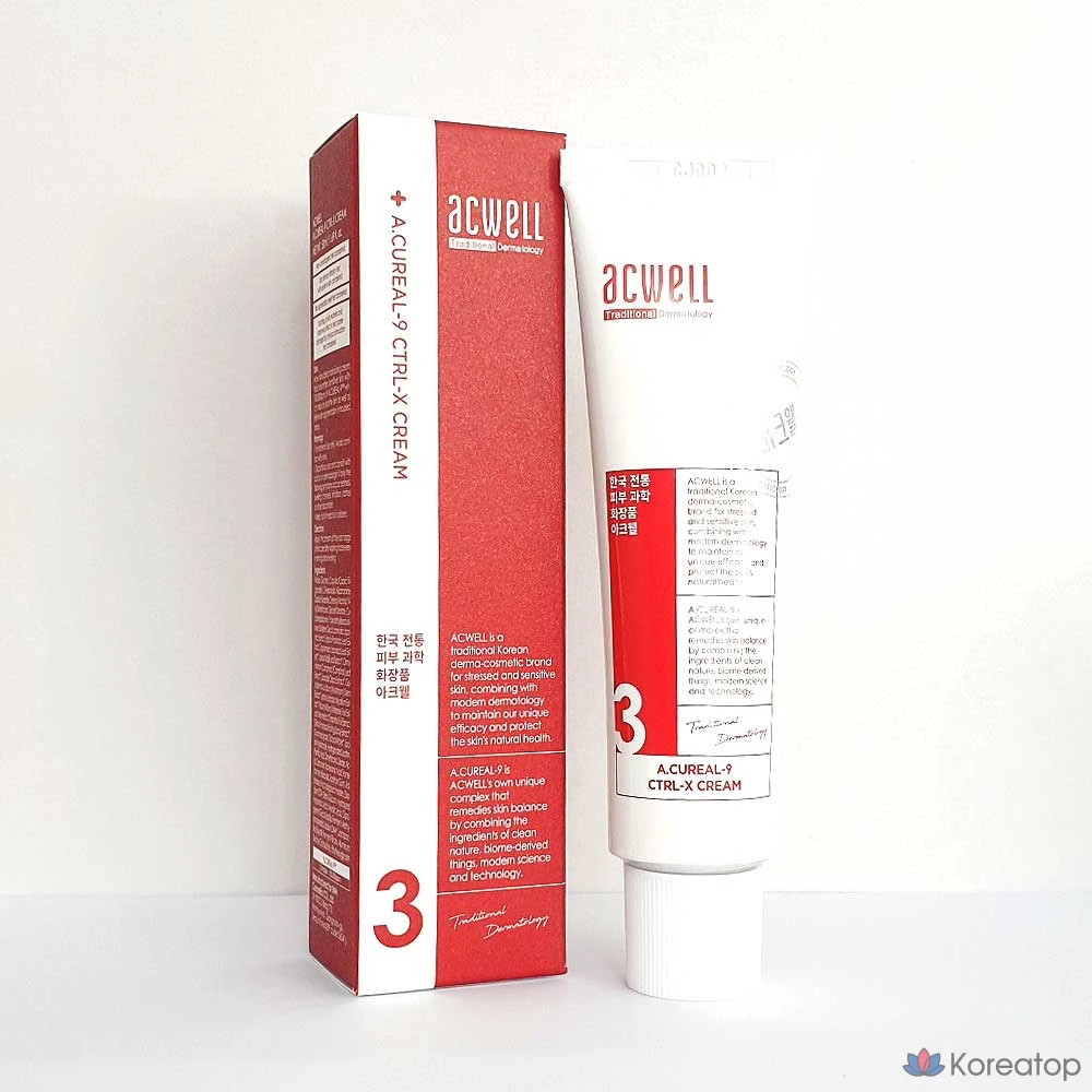Acwell Aquareal Nine Control Ex Cream, 50 мл, 1 шт.