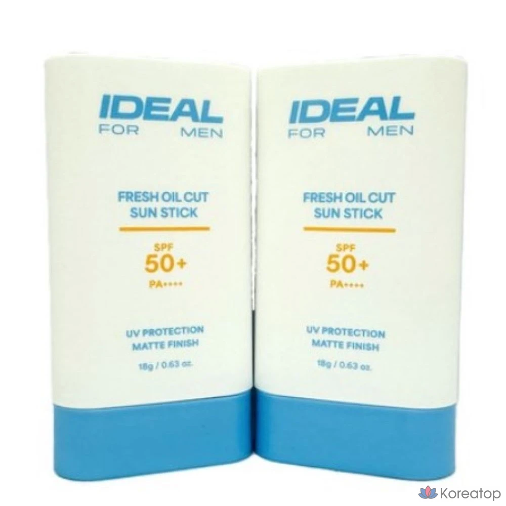 Солнцезащитный стик Ideal For Men Fresh Oil Cut Sun Stick, 36 г, 2 шт.
