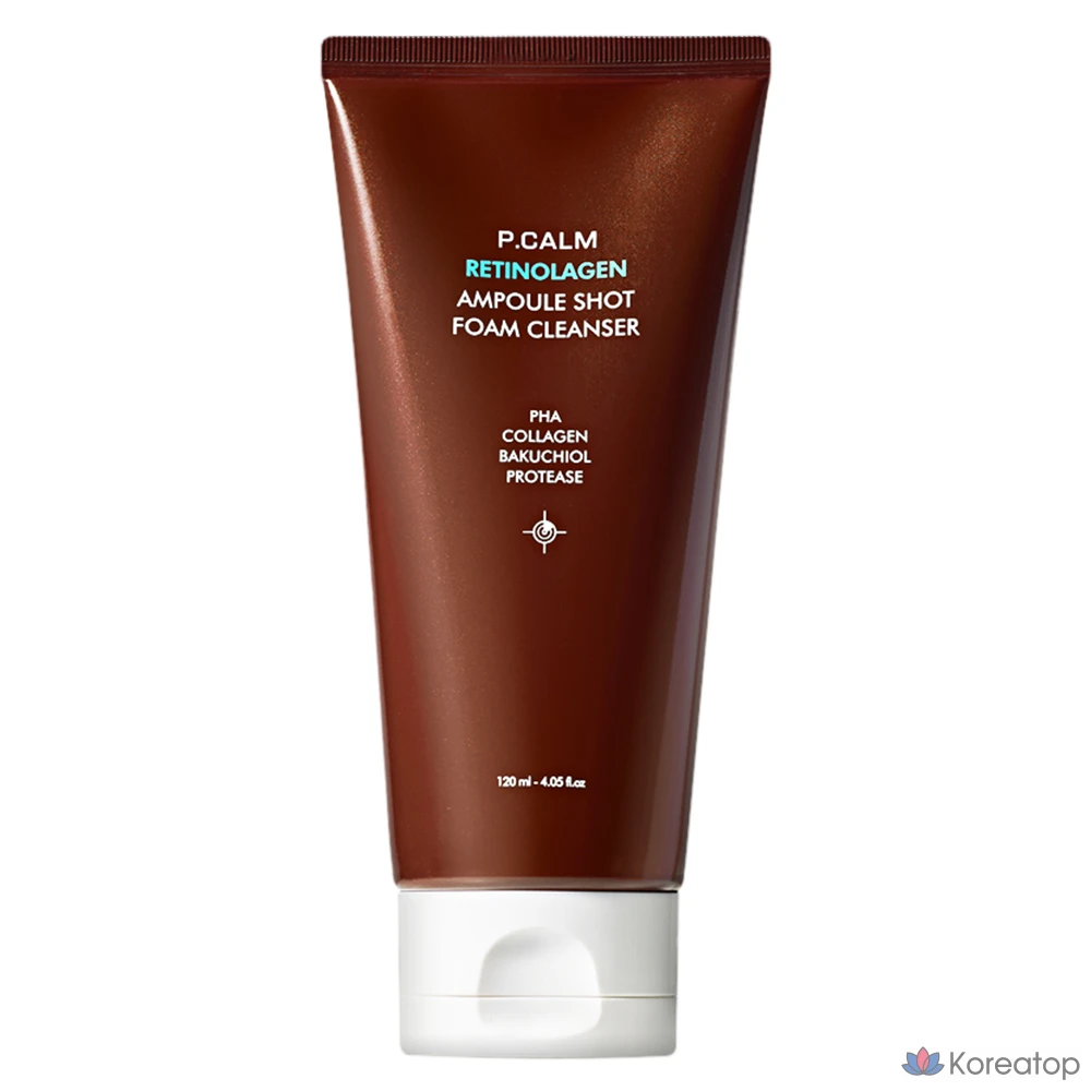 P.CALM Retinolagen Ampoule Shot Foam, 1 шт., 120 мл