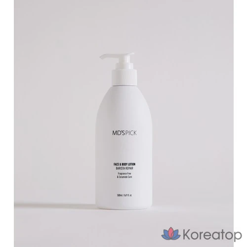 Лосьон для лица и тела Bioderma MD's Pick Unscented Barista Repair, 500 мл, 1 шт.