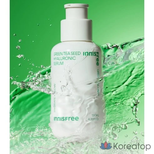 Сыворотка с гиалуроновой кислотой Innisfree Green Tea Seed
