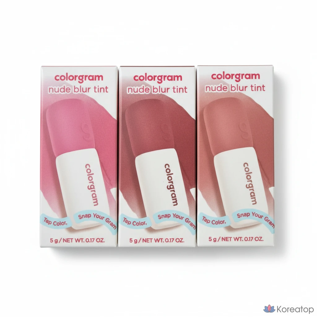 Тинт для губ Colorgram Nuddy Blur Tint, оттенок Giggly Plum, 5 г, 1 шт.