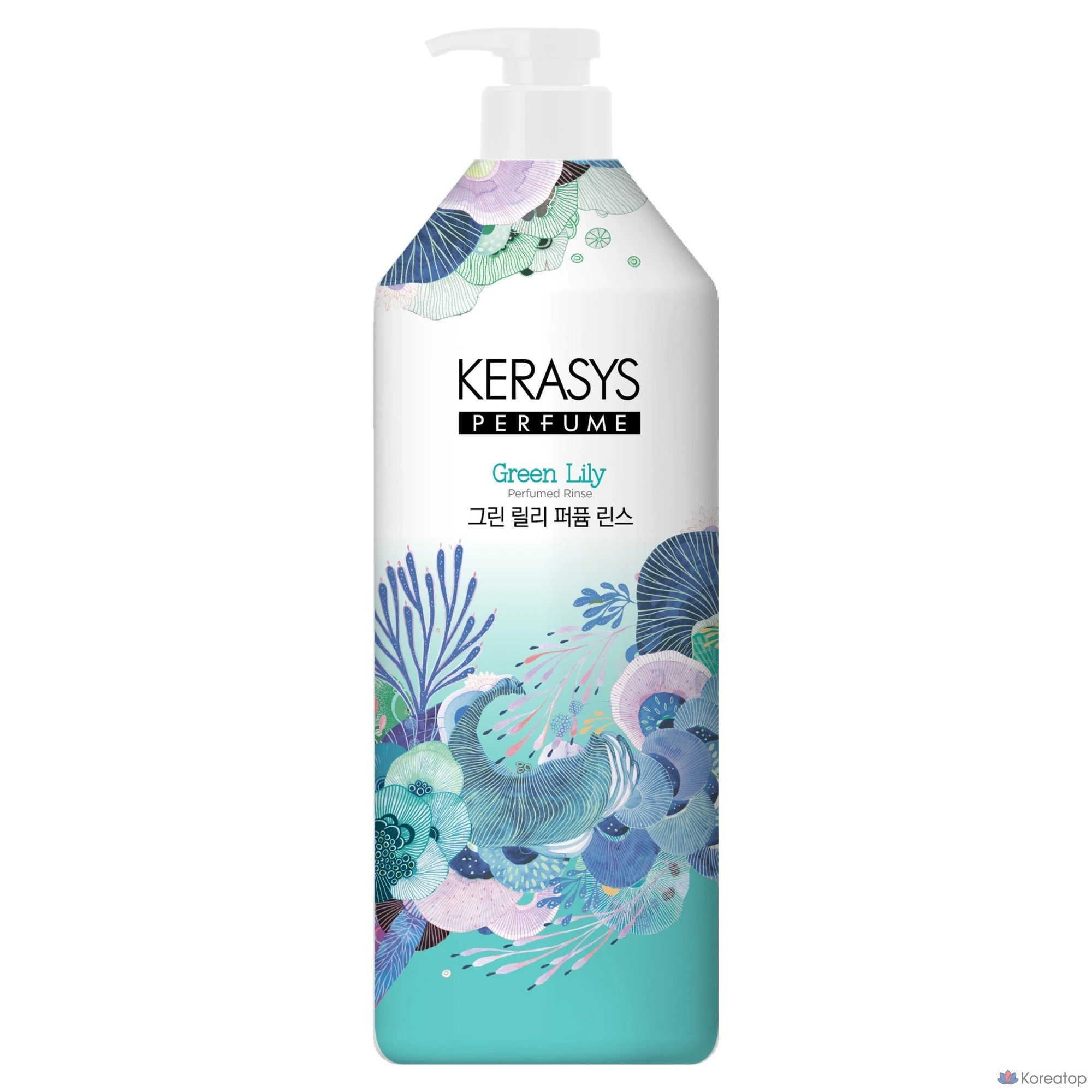 Ополаскиватель для волос KeraSys Green Lily Perfume Rinse, 1 шт., 1 л