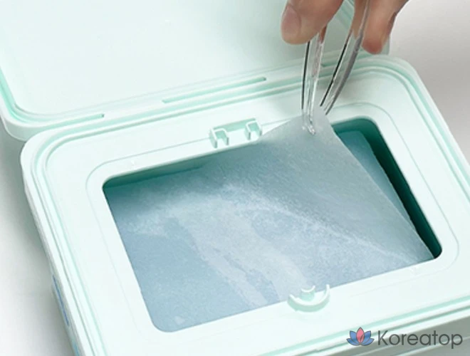 Отрывные ватные диски Dewytree Pick &amp; Quick для снятия макияжа с ног, 380 г, 100 листов, 1 упаковка.