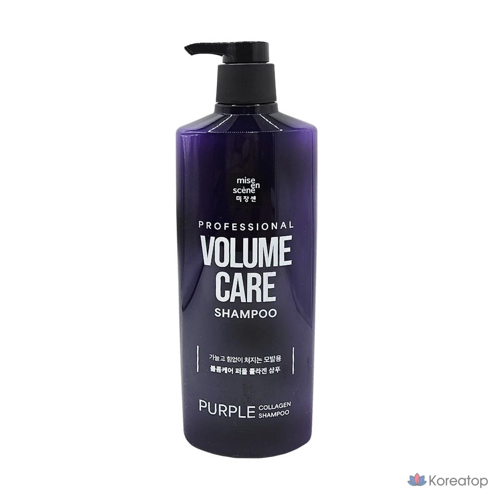 Шампунь Mise en Scene Volume Care Purple Collagen, 680 мл, 1 шт.