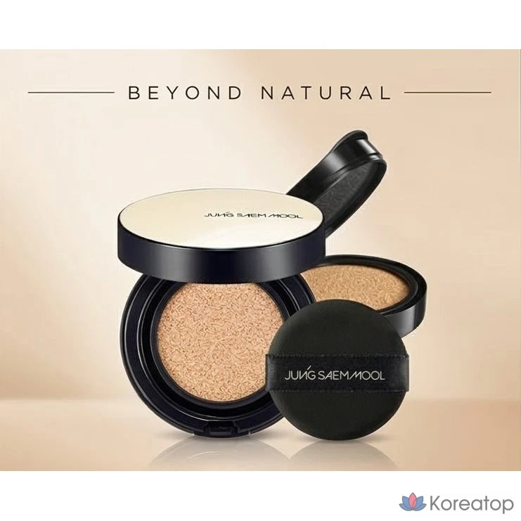 Кушон Jungsaemmool Essential Skin Nuder Cushion, оттенок Medium, 14 г + рефил 14 г, 1 шт.