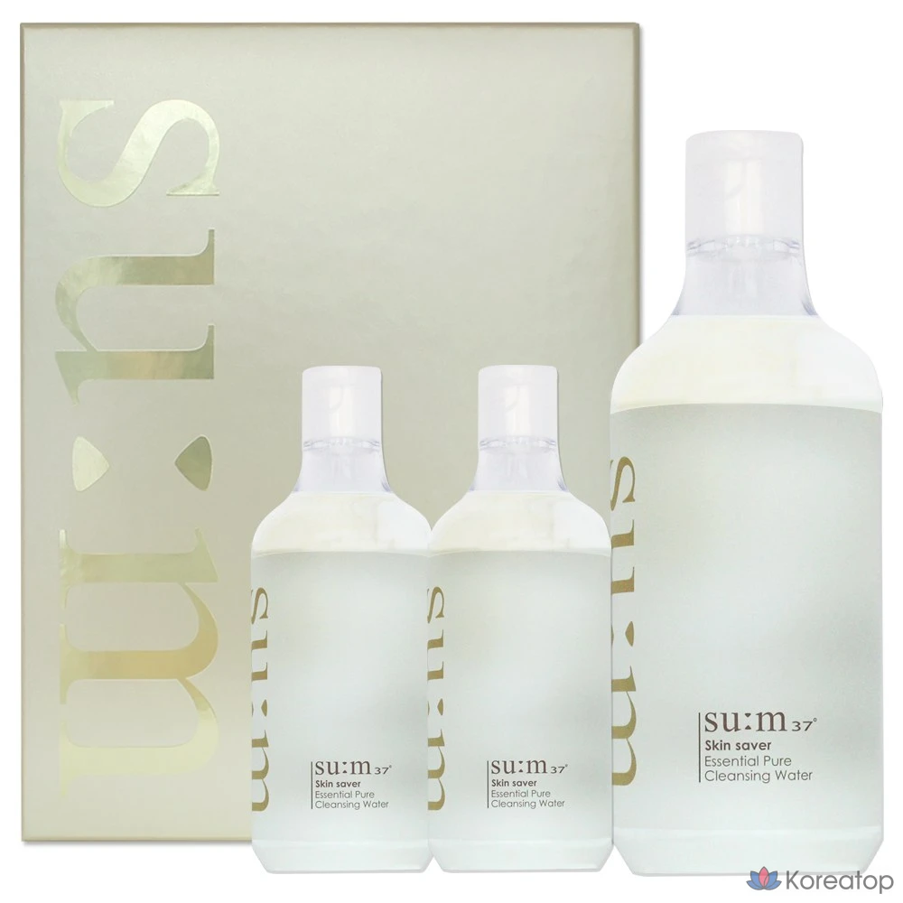 Набор очищающей воды 37 Degrees Skin Saver Essential Pure Cleansing Water, 400 мл