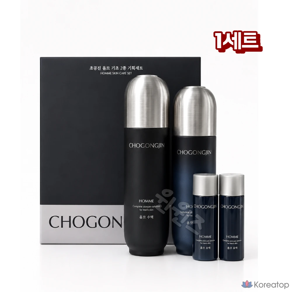 Набор для ухода Chogongjin Homme 2-piece Set (Soo-yak 150ml + Yoo-yak 120ml), 1 шт.
