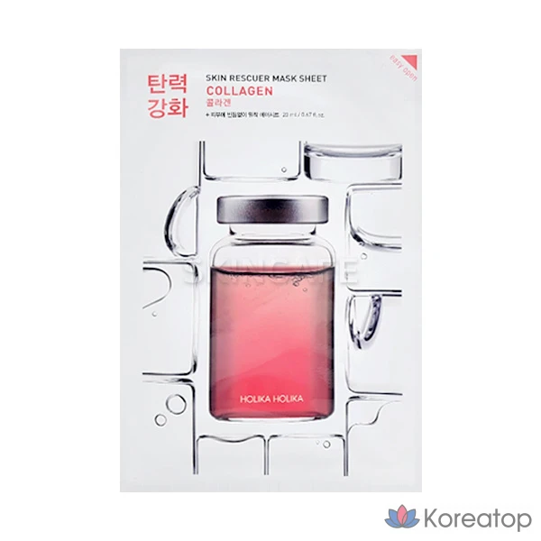 Тканевая маска для лица Holika Holika Skin Rescue (коллаген), 1 шт.