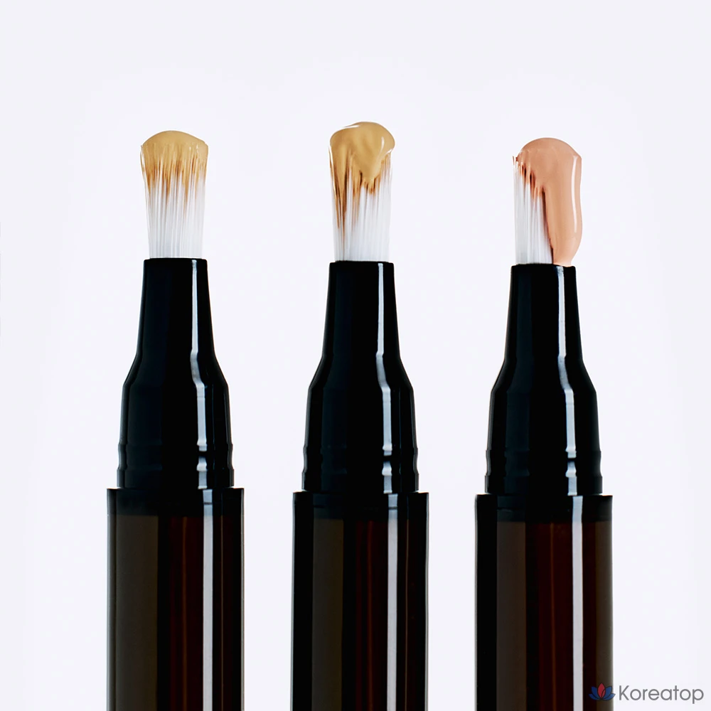 Кисть для консилера NAMING Skin Fit, 2,2 мл, 3 цвета, 1 шт., оттенок FAIR., фото 2