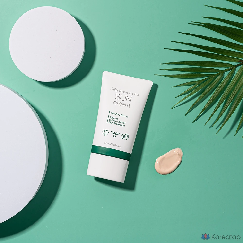 Солнцезащитный крем Prreti Daily Tone-Up Cica SPF50+ PA+++, 50 мл, 1 шт.