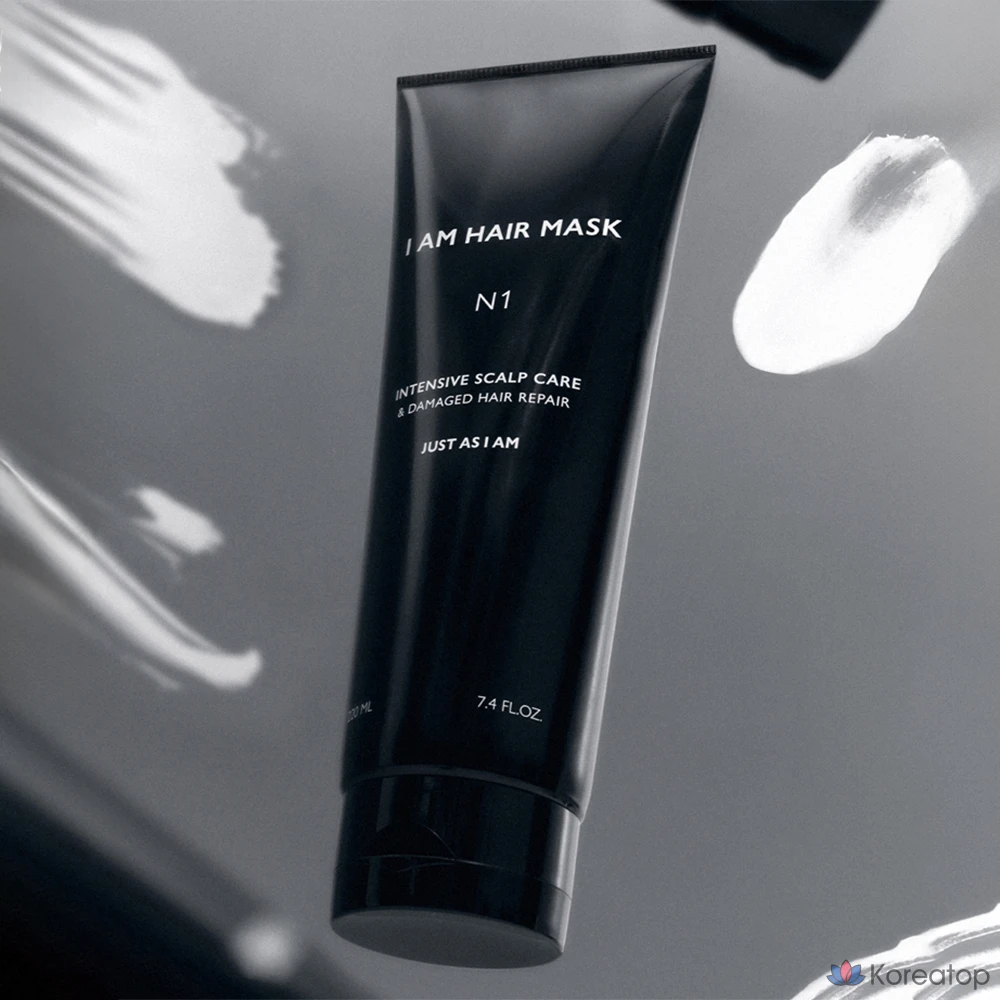 Маска для волос JUST AS I AM I'm Damaged Repair N1 Hair Mask, 220 мл, 1 шт.