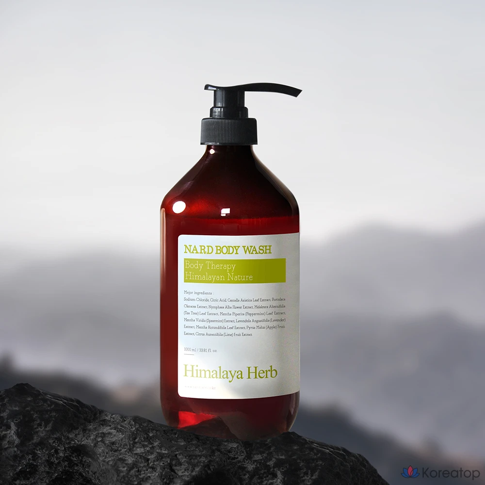 Гель для душа NARD Лимон и Мята, 1 л, 1 шт.