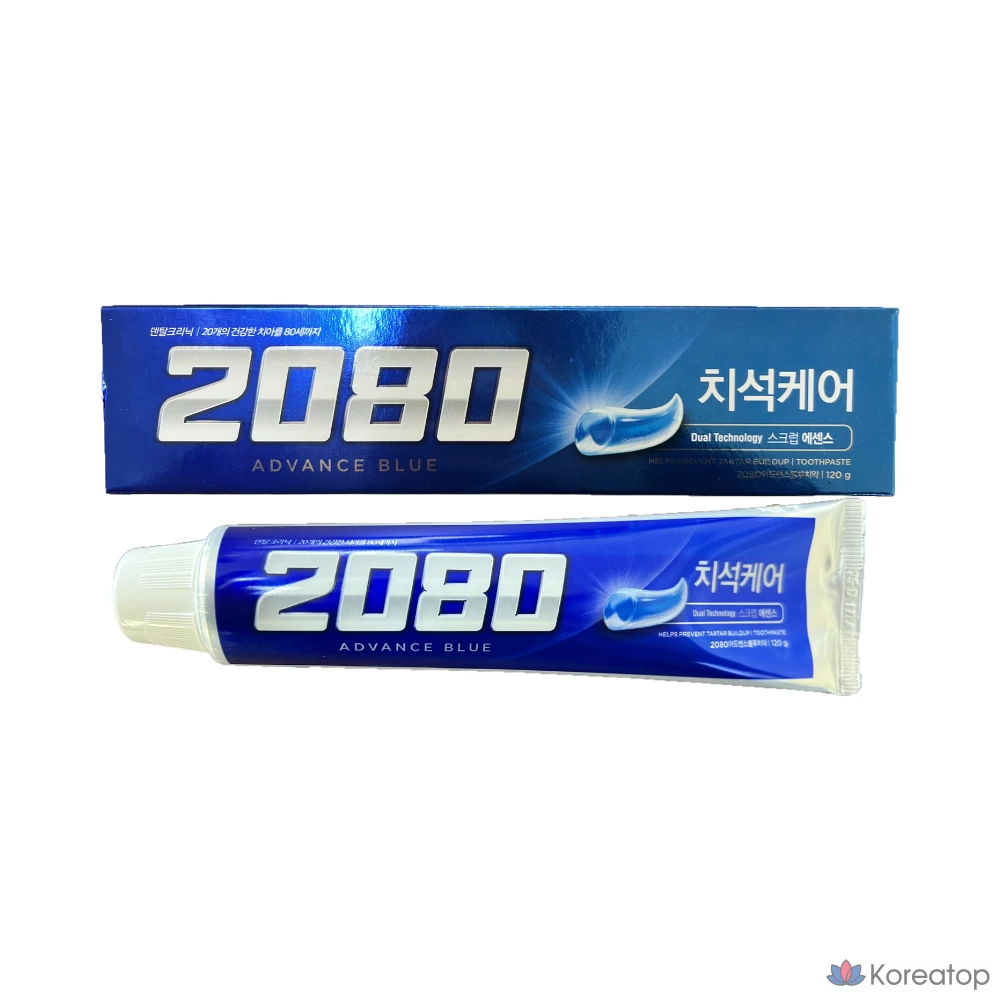 Зубная паста Dental Clinic 2080 Advance Blue Tartar Care, 120 г, 1 шт.