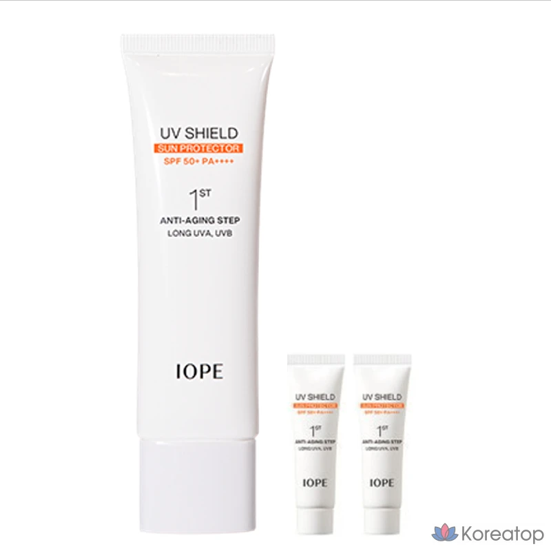 Солнцезащитный крем IOPE UV Shield, 50 мл + 10 мл*2, 1 флакон, 50 мл
