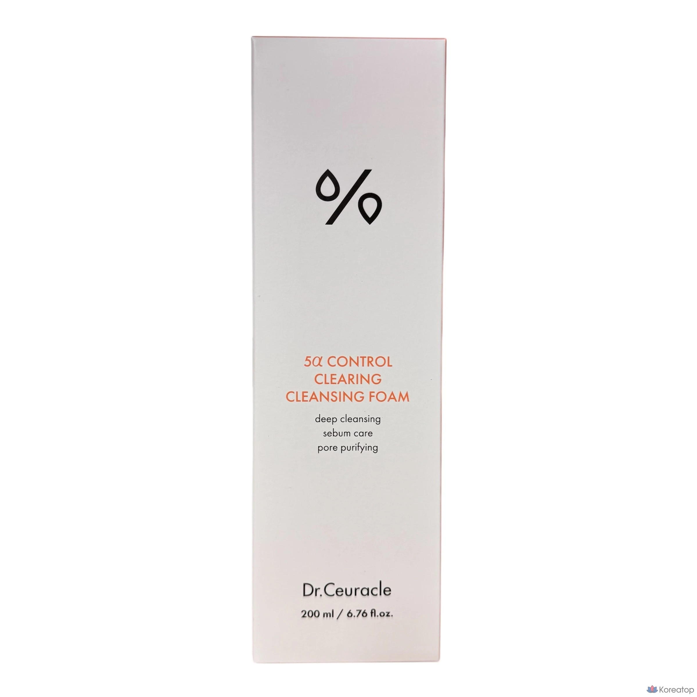 Очищающая пенка для лица Dr. Ceuracle 5alpha Control Clearing Cleansing Foam, 200 мл, 1 шт.