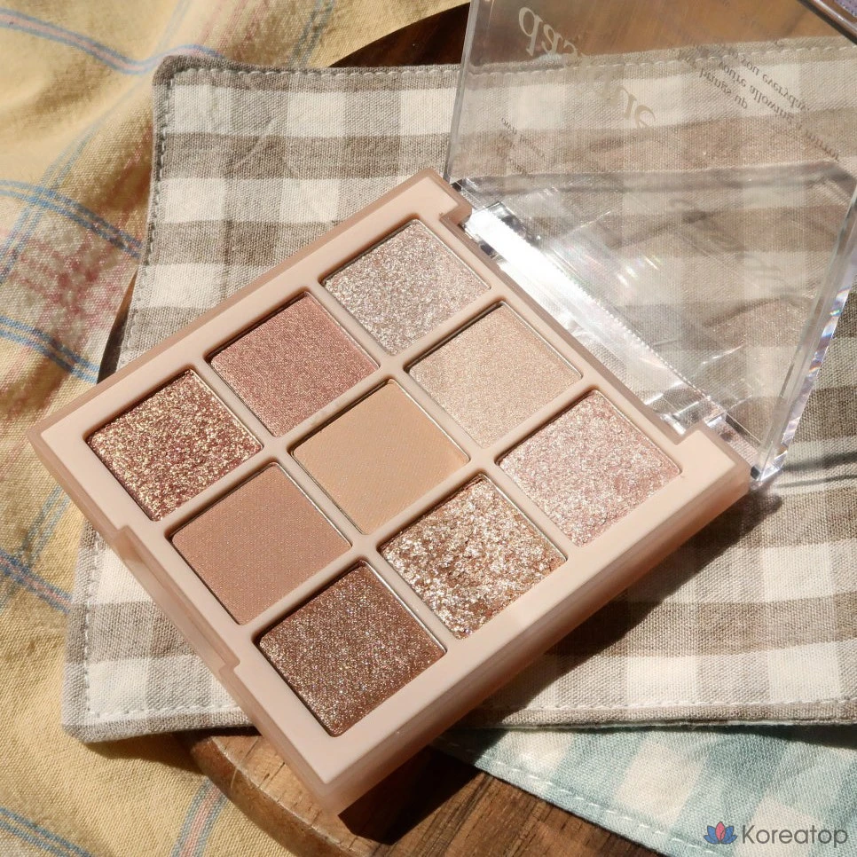 Тени для век Dasique Shadow Palette, оттенок 09 Sweet Cereal, 1 шт.