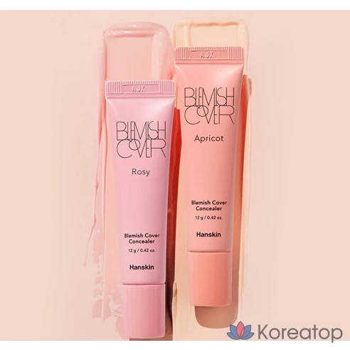 Консилер для маскировки недостатков Hanskin Blemish Cover Concealer, розовый