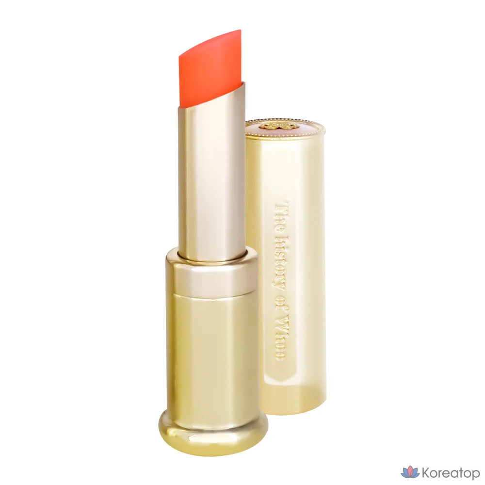 Антивозрастной бальзам для губ The Whoo Gongjinhyang Mi Royal, 3,3 г, оранжевый, 1 шт.