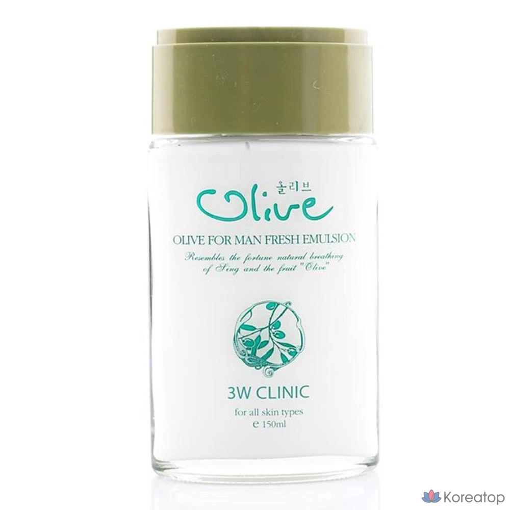 Мужской оливковый лосьон Fresh Breath of Nature, 150 мл, фото 2