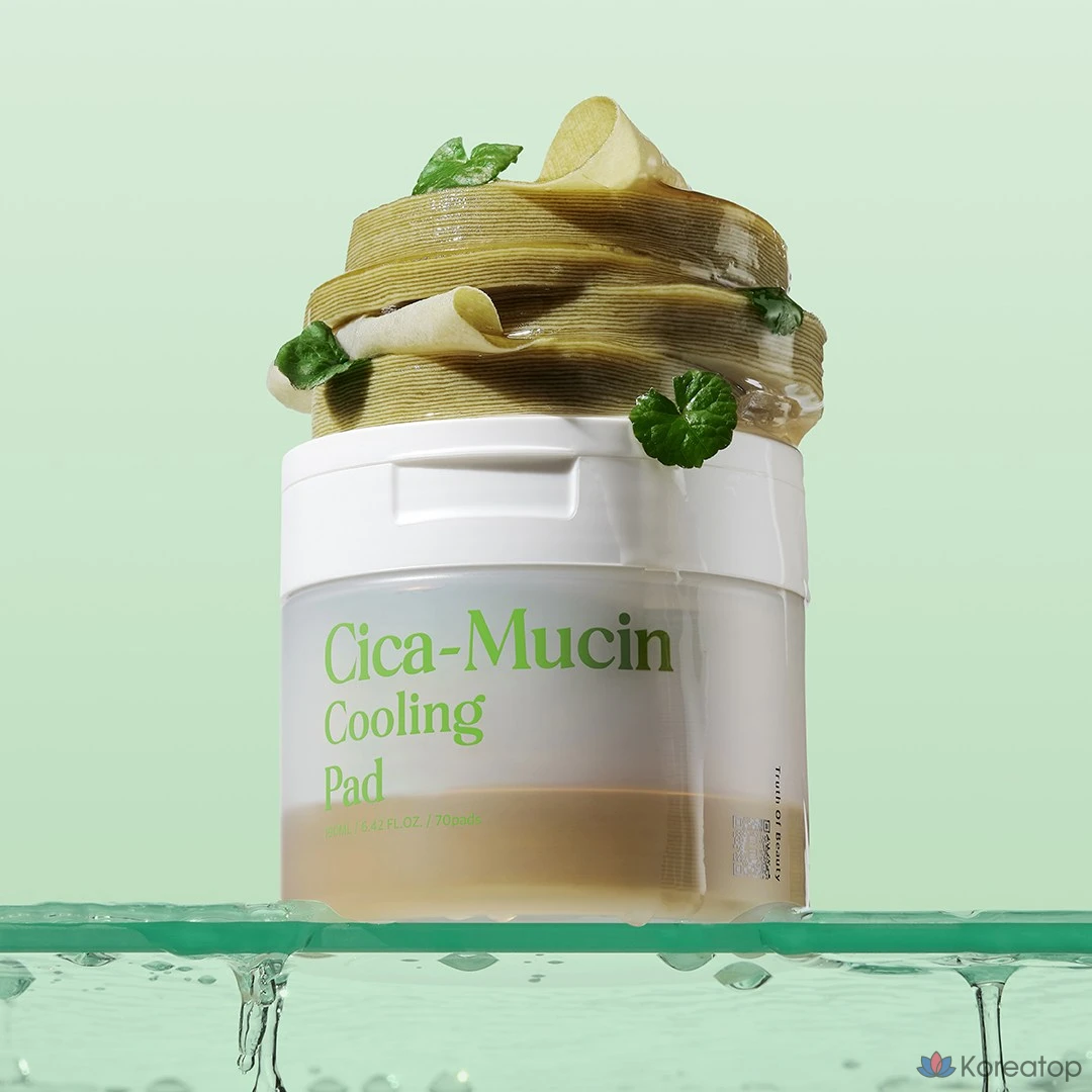 Пэды Truth of Beauty Cica-Mucin Soothing, 70 шт.