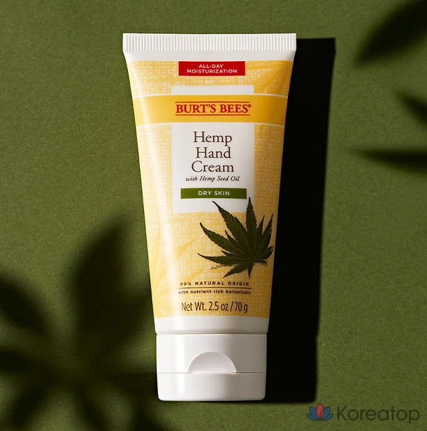 Крем для рук Burt's Bees с конопляным маслом, 70 г, 1 шт.