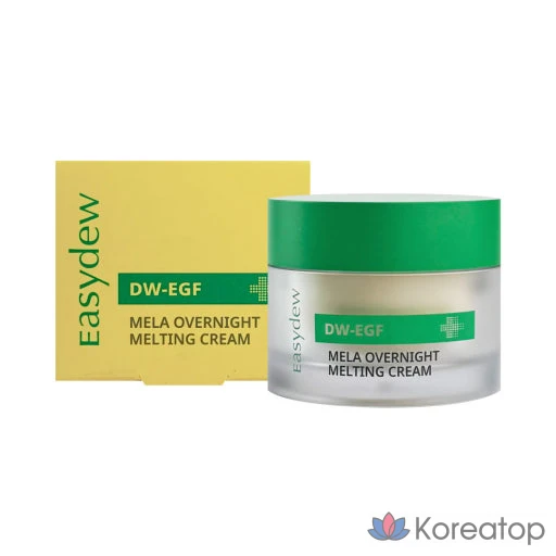 Ночной тающий крем Easydew Mela, 1 капсула, 30 мл