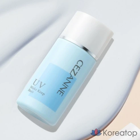 Основа под макияж Cezanne Make Keep Base, 30 мл, светло-голубая