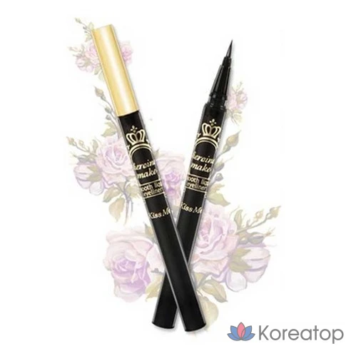 Жидкая подводка для глаз насыщенный черный Heroine Make Smooth