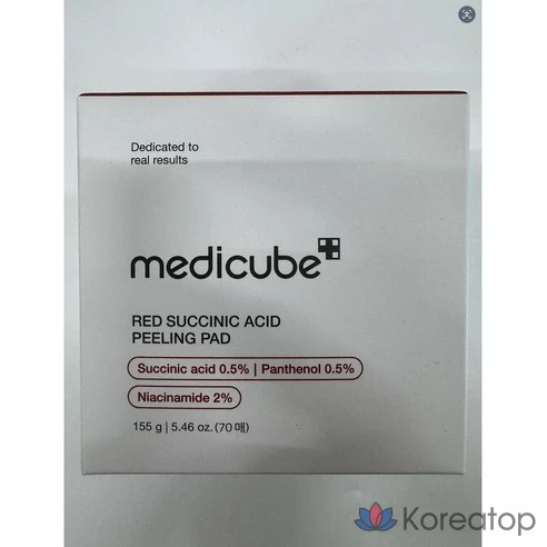 Пилинг-диски Medicube Red Succinic Acid, 70 листов, 155 г