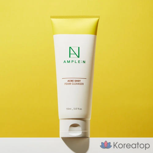 Очищающая пенка для лица AMPLE:N &amp; Acne Shot, 150 мл, 1 шт.
