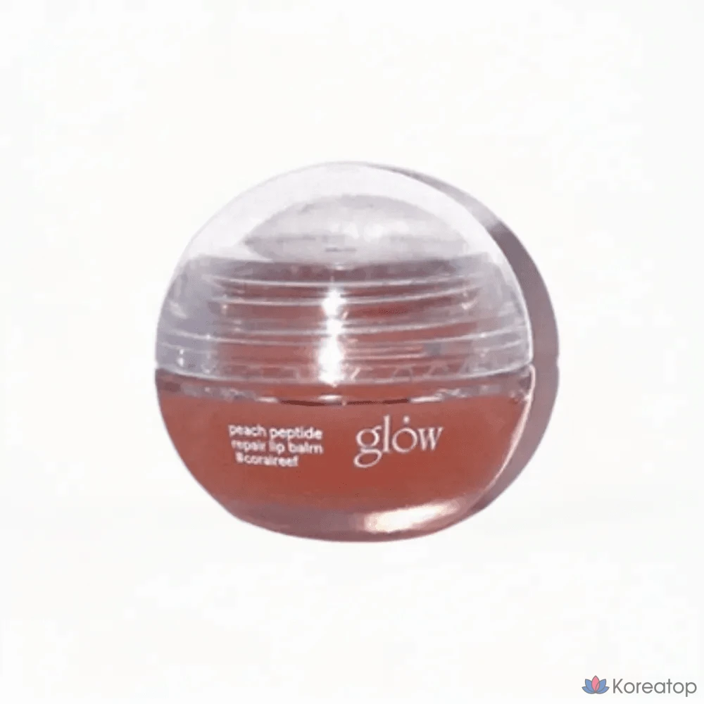 Бальзам для губ Glow Peach Peptide Lip Balm, #CoralReef, 8 г, 1 шт.