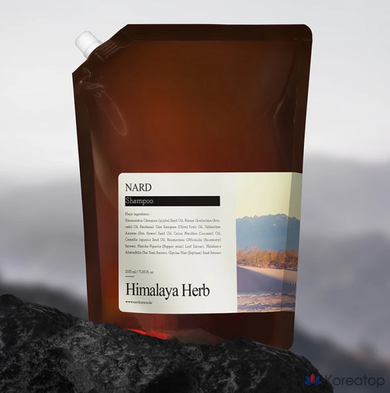 Сменный блок парфюмированного шампуня NARD Bouquet Garni Refresh с ароматом свежей лаванды, 2,1 л, 1 шт.