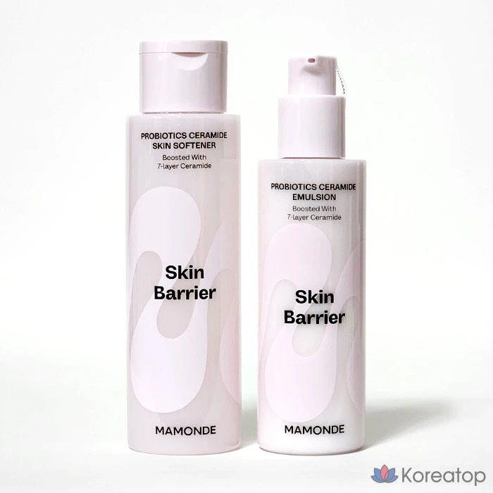 Набор Mamonde Probiotics Ceramide из 2 предметов: 2 увлажняющих лосьона для укрепления кожного барьера, 1 набор.