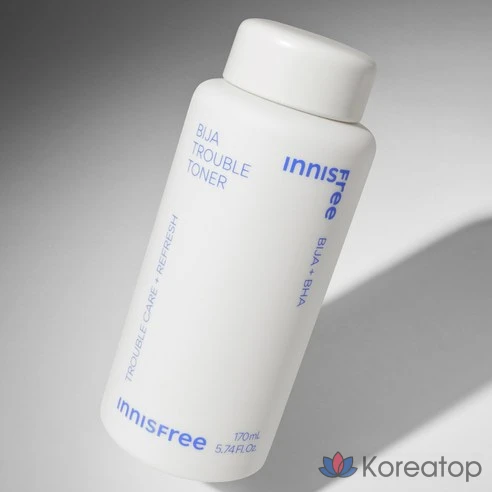 INNISFREE Освежающий тоник с маслом семян торреи и BHA кислотами для проблемной кожи, 170 мл