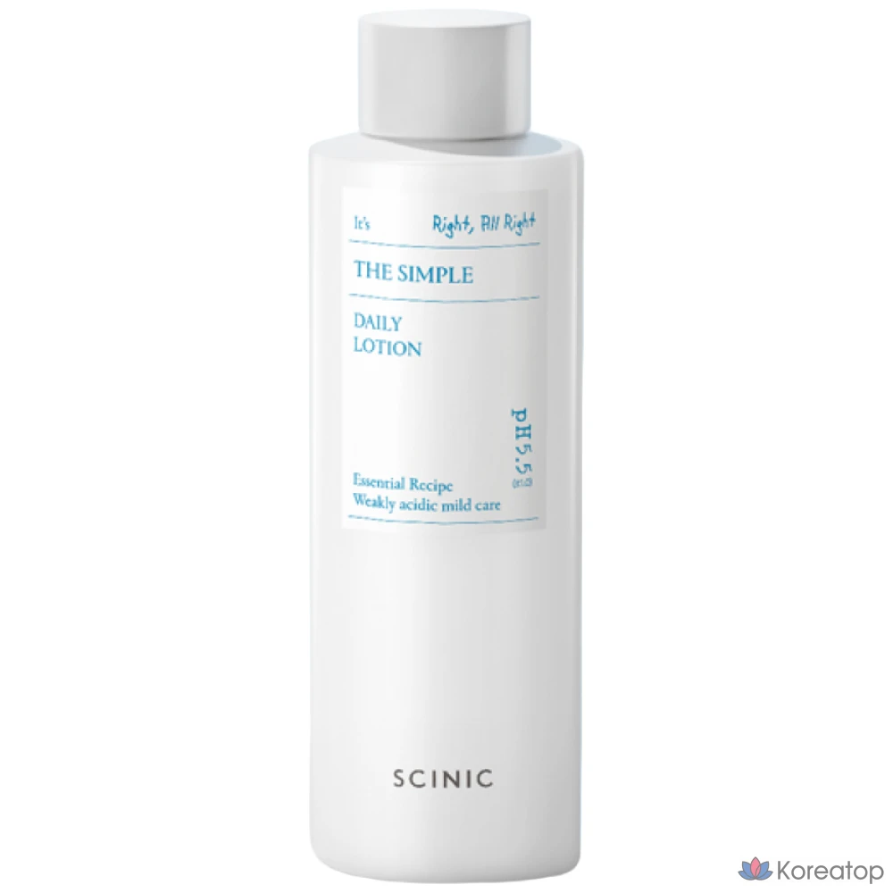 Scinic Простой ежедневный лосьон, 300 мл, 1 шт.