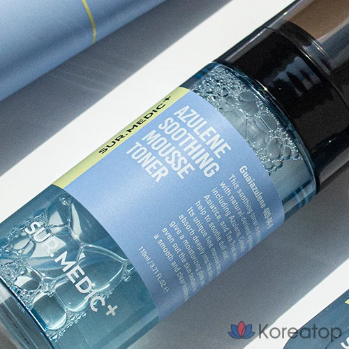 Успокаивающий мусс-тоник SUR.MEDIC+ Azulene, 110 мл, 1 шт.