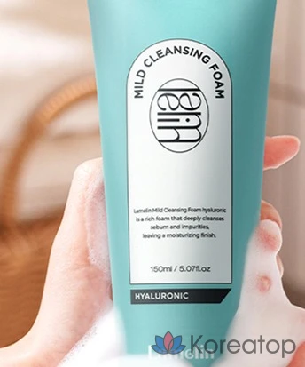 Очищающая пенка Lamelin с мягкой гиалуроновой кислотой, 1 шт., 150 мл