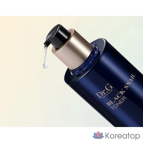 Dr. G Black Snail Prestige Тонер + Эмульсия + Ампула + Крем 50 мл + Набор из 4-х пакетов для покупок